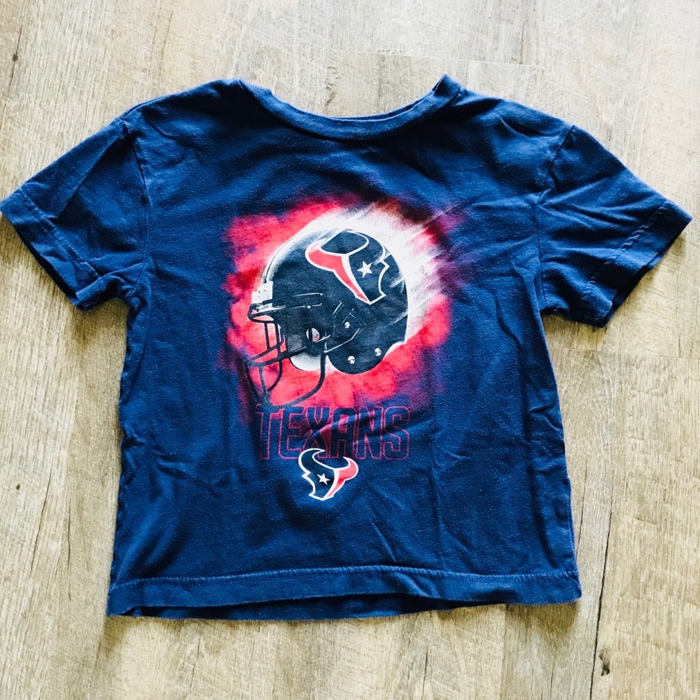 Boys NFL Texans Shirt- Size 5/6